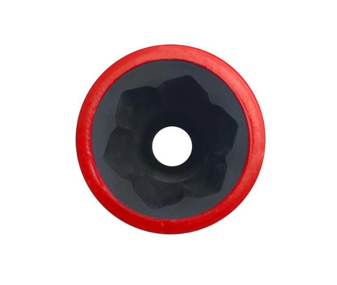 [V08016] Ударна вложка за Мерцедес 17 мм - 1/2 " удължена с протектор