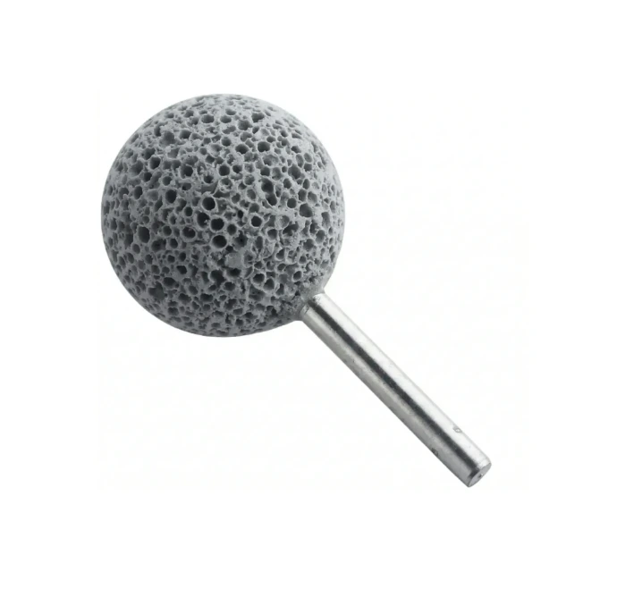 [V08050] Шлифовъчен камък - сфера сива