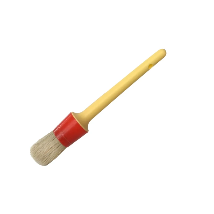 [V08067] Кръгла четка с дървена дръжка