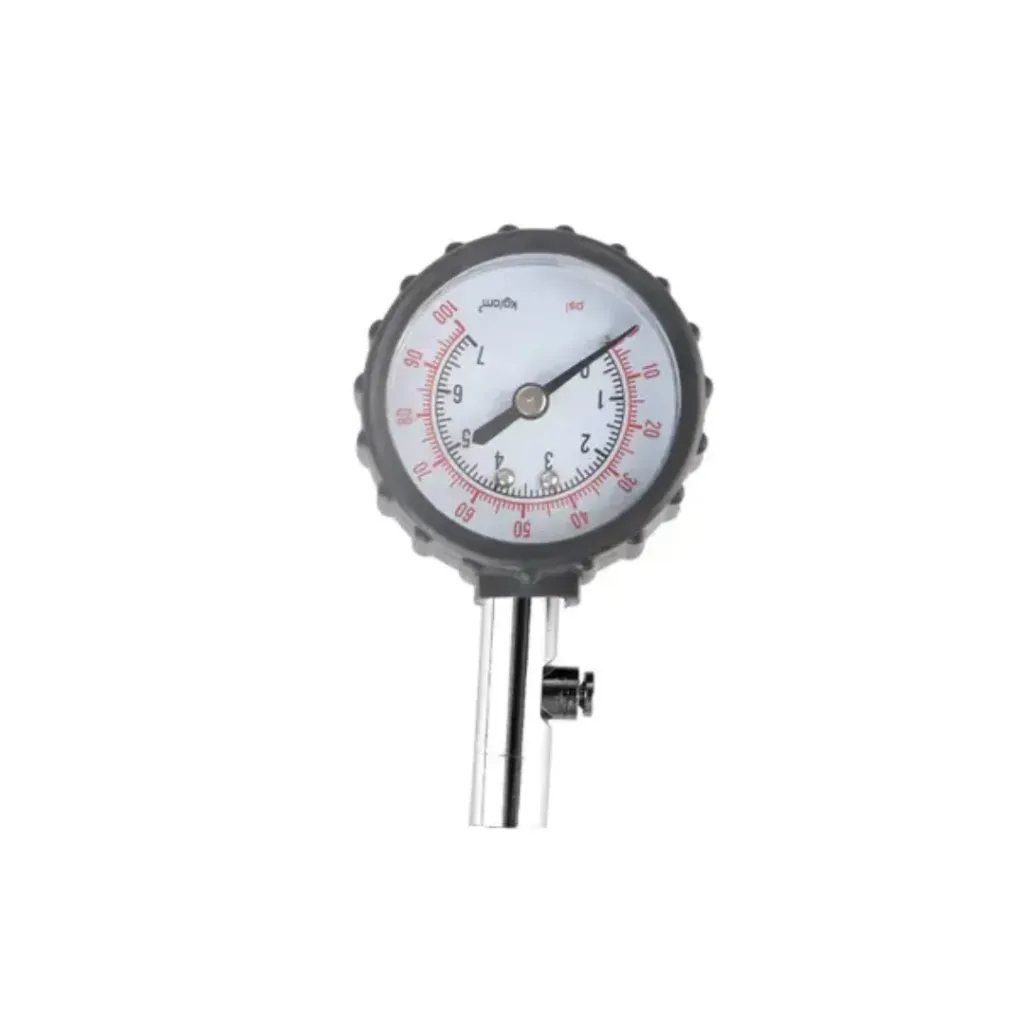 [V10002] Механичен манометър за индустриални гуми с резба 11 мм