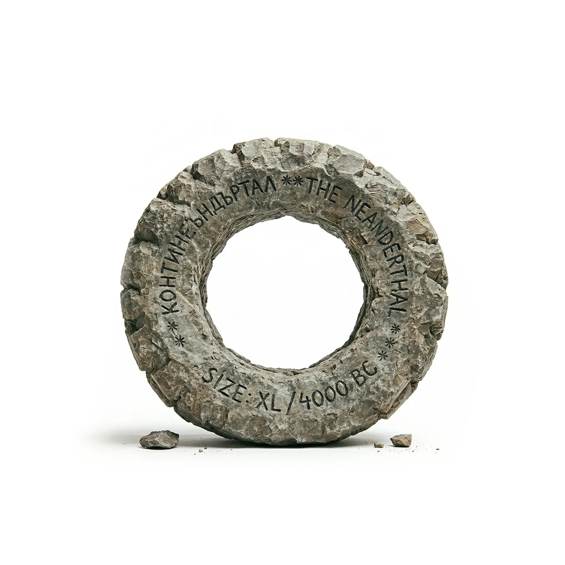 Вътрешен камък "Континеъндъртал" 8 педи на 1 педя