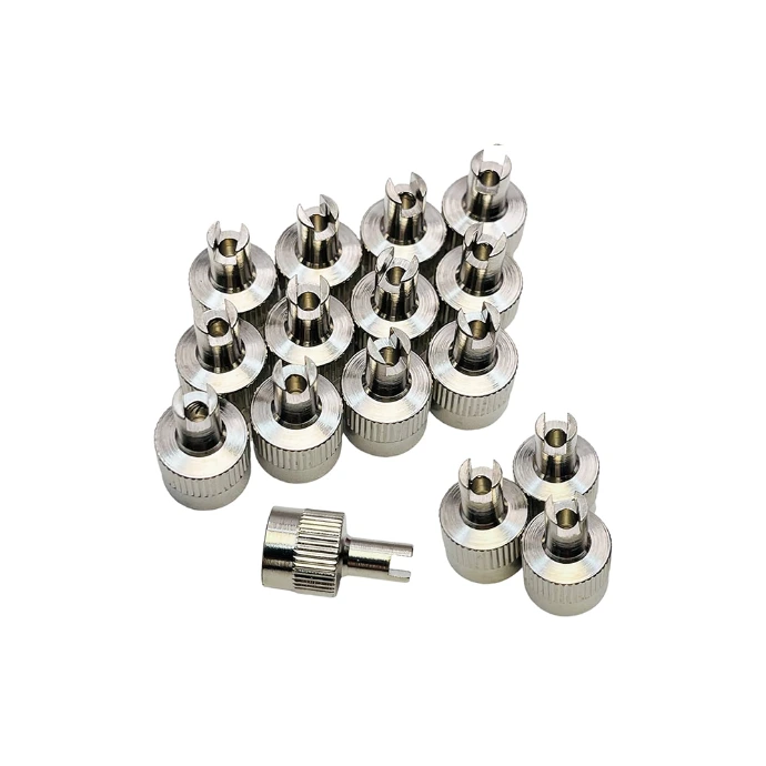 [V03034] Метални капачки с накрайник (100 бр.оп-ка)