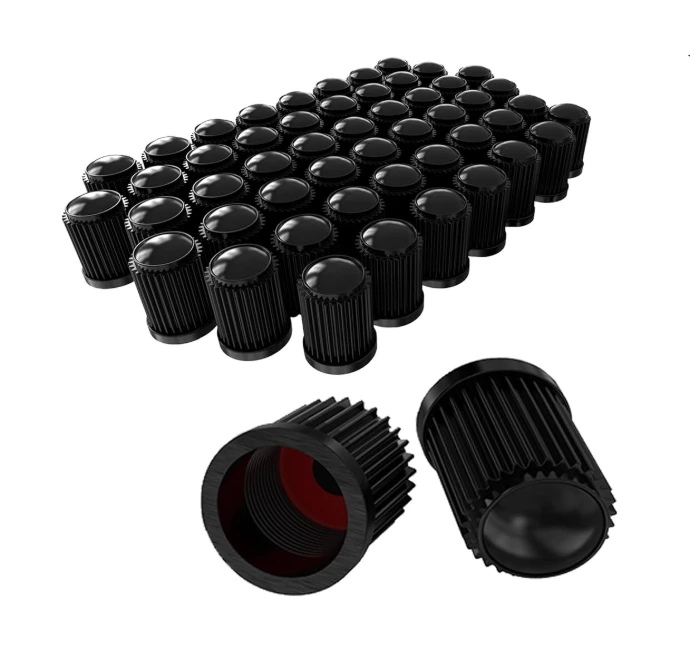 [V03036] Капачки - черни (100 бр.оп-ка)